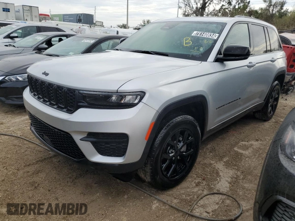 2024 Jeep Grand Cherokee Altitude with VIN 1C4RJGAG7R8546592, listed as a Copart auction lot 75140834 with Not provided miles and Non repairable. Bid and sale history available at DreamBid. Image 1.