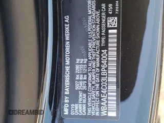 2020 BMW 8 Series 840i with VIN WBAAE4C03LBP64004, listed as a Copart auction lot 48165253 with 32,375 mi miles. Bid and sale history available at carsss.com. Image 13.