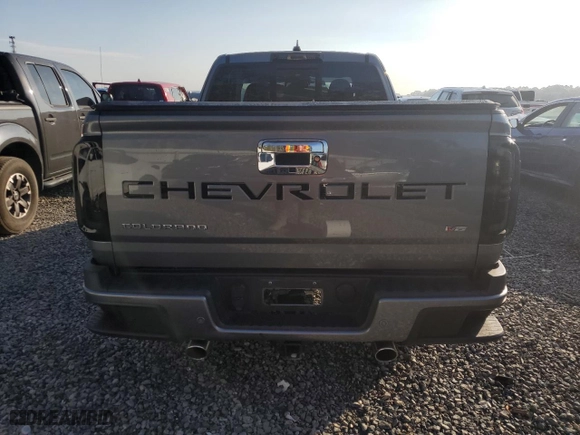 2021 Chevrolet Colorado 2WD LT with VIN 1GCHSCEN3M1111712, listed as a Copart auction lot 44108565 with 12,228 mi miles and Non Repairable. Bid and sale history available at carsss.com. Image 6.