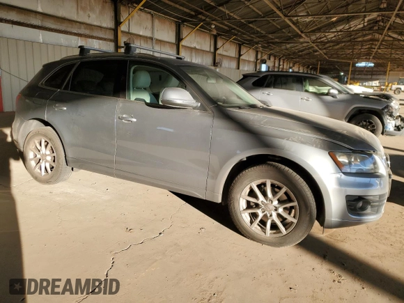2010 Audi Q5 Premium with VIN WA1CKAFP8AA049390, listed as a Copart auction lot 41990955 with Not provided miles and Salvage title. Bid and sale history available at DreamBid. Image 4.