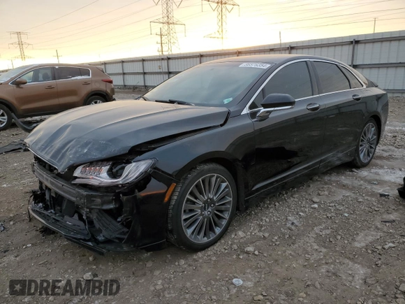 2017 Lincoln MKZ Hybrid Premiere with VIN 3LN6L5KU9HR631609, listed as a Copart auction lot 86576354 with Not Provided miles and Salvage Title. Bid and sale history available at DreamBid. Image 1.