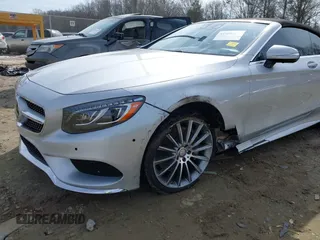 2017 Mercedes-Benz S 550 with VIN WDDXK8CB1HA019169, listed as a IAAI auction lot 41406073 with 17,581 mi miles and . Bid and sale history available at DreamBid. Image 6.