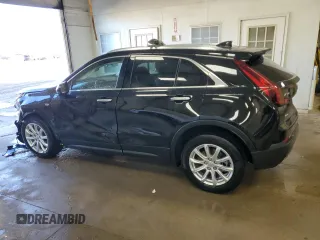 2022 Cadillac XT4 AWD Luxury with VIN 1GYFZBR45NF145986, listed as a Copart auction lot 79198274 with 23,477 mi miles and Salvage Title. Bid and sale history available at carsss.com. Image 2.