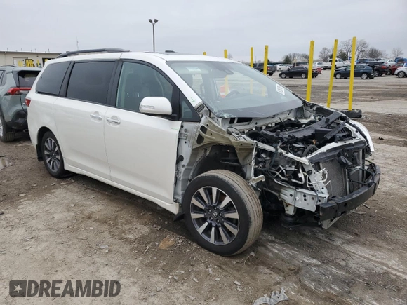 2020 Toyota Sienna XLE Auto Access Seat with VIN 5TDYZ3DCXLS049285, listed as a Copart auction lot 51261785 with 152,423 mi miles and Salvage Title. Bid and sale history available at carsss.com. Image 4.