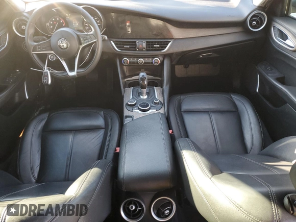 2018 Alfa Romeo Giulia Ti Sport with VIN ZARFAECN0J7576682, listed as a Copart auction lot 87937045 with 118,122 mi miles and Clean Title. Bid and sale history available at carsss.com. Image 8.