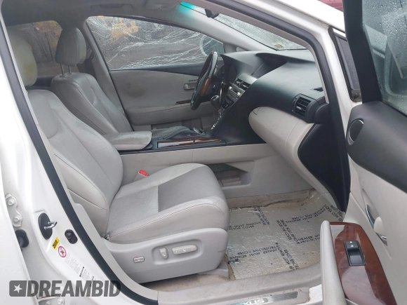 2010 Lexus RX 350 with VIN 2T2BK1BA6AC076615, listed as a IAAI auction lot 42608942 with 200,939 mi miles and . Bid and sale history available at DreamBid. Image 5.