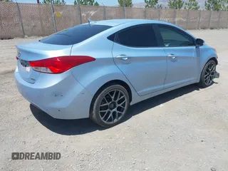 2012 Hyundai Elantra Limited with VIN KMHDH4AEXCU351048, listed as a IAAI auction lot 42618873 with 215,748 mi miles and . Bid and sale history available at DreamBid. Image 4.