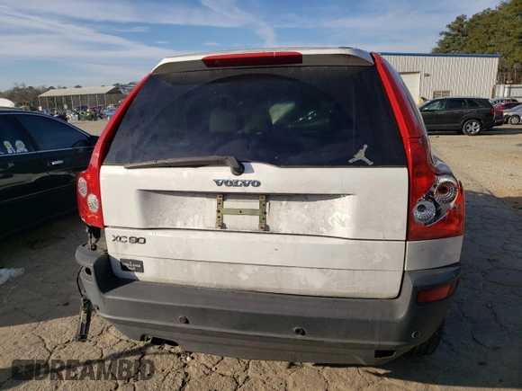 2005 Volvo XC90 with VIN YV1CY592551185004, listed as a Copart auction lot 37261044 with 0 mi miles and Non Repairable. Bid and sale history available at carsss.com. Image 6.