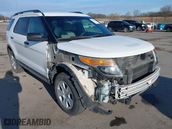 2013 Ford Explorer with VIN 1FM5K8B89DGC94444, listed as a IAAI auction lot 41872722 with 123,172 mi miles and . Bid and sale history available at carsss.com. Image 1.