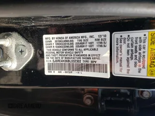 2011 Honda CR-V LX with VIN 5J6RE4H36BL032302, listed as a Copart auction lot 55061555 with 148,193 mi miles and Clean Title. Bid and sale history available at carsss.com. Image 13.