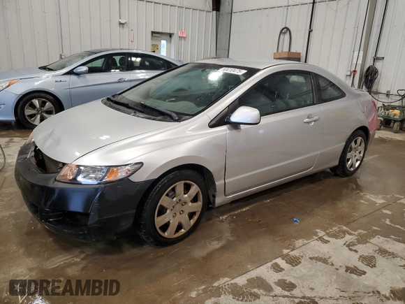 2011 Honda Civic Cpe LX with VIN 2HGFG1B68BH513414, listed as a Copart auction lot 50410475 with 141,544 mi miles and Non Repairable. Bid and sale history available at carsss.com. Image 1.