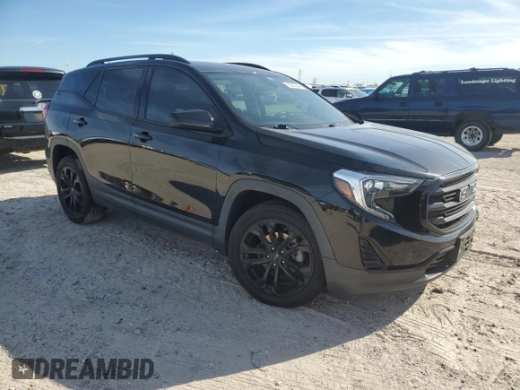 2020 GMC Terrain SLE with VIN 3GKALMEV5LL156084, listed as a Copart auction lot 82902644 with 34,221 mi miles and Clean Title. Bid and sale history available at carsss.com. Image 4.