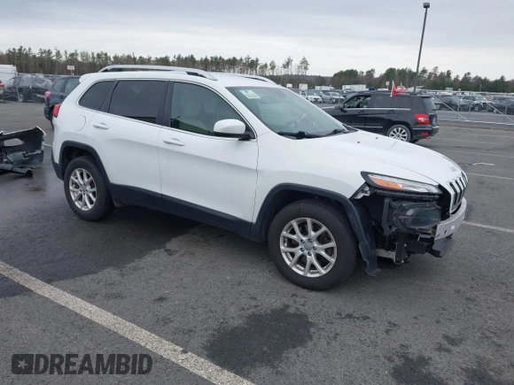 2017 Jeep Cherokee Latitude with VIN 1C4PJMCB6HW621929, listed as a IAAI auction lot 42016021 with 97,495 mi miles and . Bid and sale history available at DreamBid. Image 1.