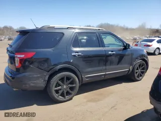 2013 Ford Explorer XLT with VIN 1FM5K8D82DGB25461, listed as a Copart auction lot 53552665 with 119,177 mi miles and Clean Title. Bid and sale history available at carsss.com. Image 3.