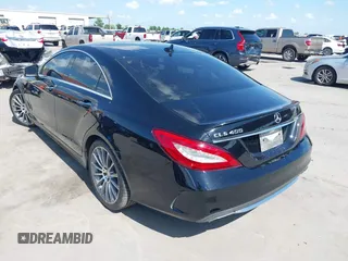 2016 Mercedes-Benz CLS 400 with VIN WDDLJ6FB6GA180133, listed as a IAAI auction lot 42090458 with 113,314 mi miles and . Bid and sale history available at DreamBid. Image 3.