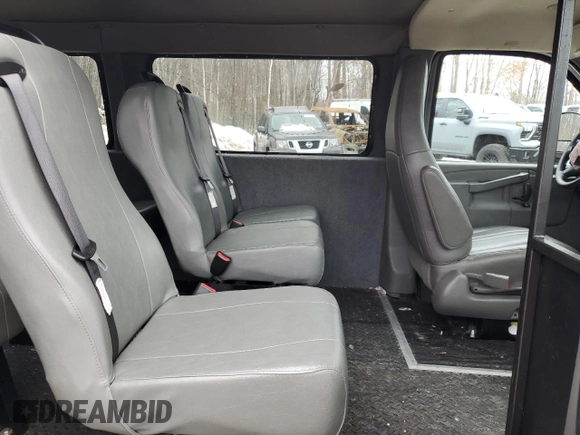 2016 Chevrolet Express Cargo with VIN 1GCWGAFFXG1170085, listed as a Copart auction lot 44425025 with 34,880 mi miles and Salvage title. Bid and sale history available at DreamBid. Image 12.