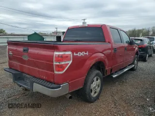 2011 Ford F-150 XLT with VIN 1FTFW1ET0BFA54142, listed as a Copart auction lot 53784325 with 214,341 mi miles and Clean Title. Bid and sale history available at carsss.com. Image 3.