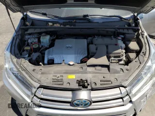 2017 Toyota Highlander Hybrid Limited with VIN 5TDDGRFH7HS027591, listed as a Copart auction lot 59234185 with 87,136 mi miles and Salvage title. Bid and sale history available at DreamBid. Image 12.