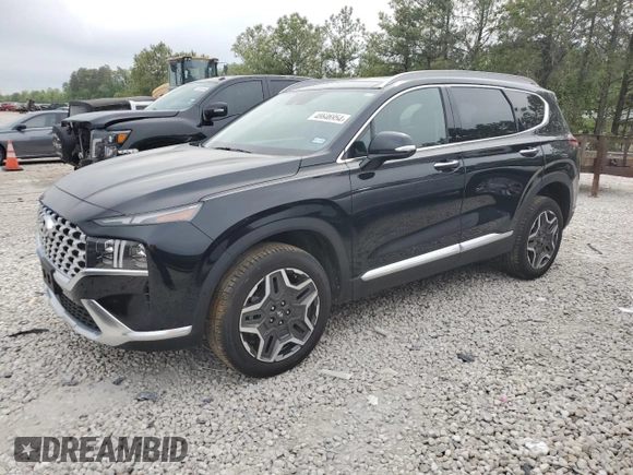 2023 Hyundai Santa Fe Hybrid Limited with VIN 5NMS5DA14PH003082, listed as a Copart auction lot 48646954 with 11,331 mi miles. Bid and sale history available at carsss.com. Image 1.