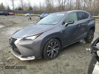 2017 Lexus NX with VIN JTJBARBZ5H2146896, listed as a Copart auction lot 43469895 with 87,639 mi miles and Salvage Title. Bid and sale history available at carsss.com. Image 1.