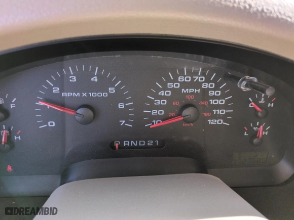2005 Ford F-150 XLT with VIN 1FTRW12WX5FB61490, listed as a Copart auction lot 44046695 with 172,768 mi miles and Salvage Title. Bid and sale history available at carsss.com. Image 9.