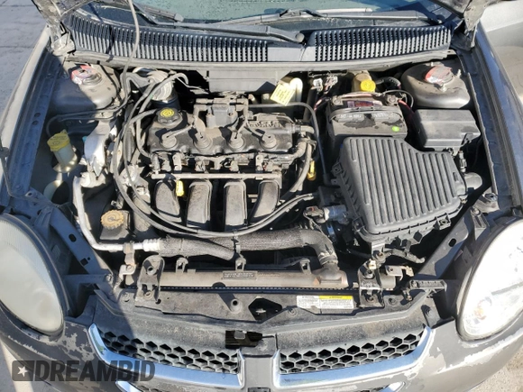 2004 Dodge Neon SXT with VIN 1B3ES56C34D567432, listed as a Copart auction lot 46550955 with 181,221 mi miles and Clean Title. Bid and sale history available at DreamBid. Image 11.