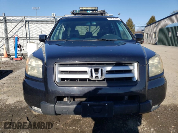 2006 Honda Pilot EX-L with VIN 5FNYF18726B019216, listed as a Copart auction lot 45735795 with 219,600 mi miles and Clean Title. Bid and sale history available at DreamBid. Image 5.