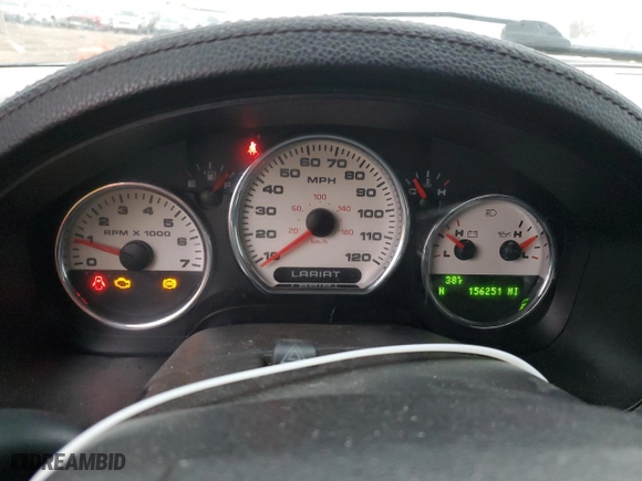 2004 Ford F-150 XLT with VIN 1FTPW14574KC31304, listed as a Copart auction lot 85348994 with 156,251 mi miles and Salvage Title. Bid and sale history available at carsss.com. Image 9.