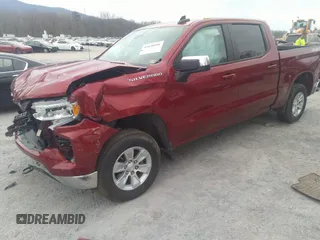 2023 Chevrolet Silverado 1500 LT with VIN 1GCUDDE88PZ333015, listed as a IAAI auction lot 41620991 with 1 mi miles. Bid and sale history available at carsss.com. Image 17.