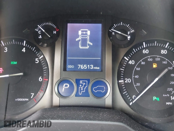 2019 Lexus GX 460 z VIN JTJBM7FX1K5225329, wystawiony jako IAAI lot #42262998 z przebiegiem 76 513 mil mil oraz . Historia ofert i sprzedaży dostępna na DreamBid. Obrazek 7.