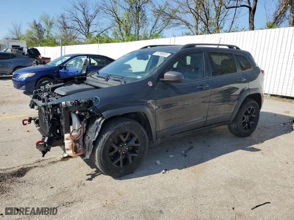2016 Jeep Cherokee Trailhawk with VIN 1C4PJMBS3GW335696, listed as a Copart auction lot 51296835 with 115,591 mi miles and Salvage Title. Bid and sale history available at carsss.com. Image 1.