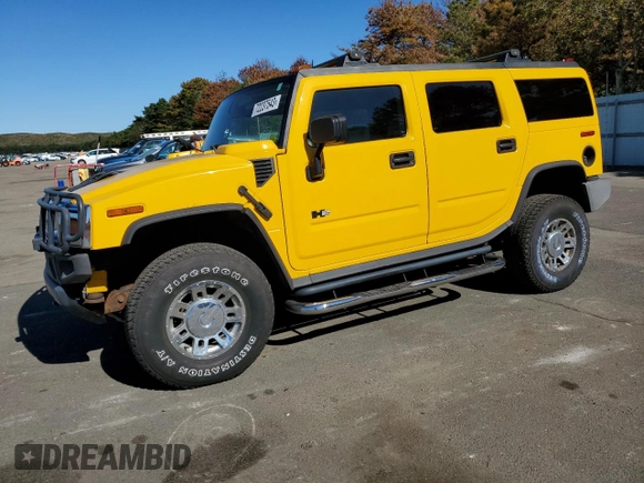 2003 Hummer H2 with VIN 5GRGN23U23H148715, listed as a Copart auction lot 72237543 with 188,726 mi miles and Clean Title. Bid and sale history available at carsss.com. Image 1.