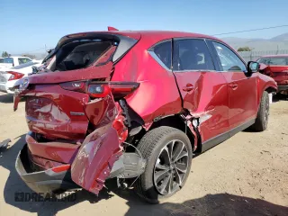 2023 Mazda CX-5 2.5 S Premium Package with VIN JM3KFBDM7P0192647, listed as a Copart auction lot 46900675 with 6,126 mi miles and Salvage Title. Bid and sale history available at carsss.com. Image 3.
