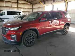 2023 Chevrolet Traverse RS with VIN 1GNERJKW7PJ160679, listed as a Copart auction lot 89330925 with 31,470 mi miles and Salvage Title. Bid and sale history available at carsss.com. Image 1.