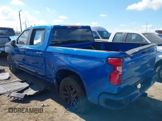 2024 Chevrolet Silverado 1500 Custom with VIN 3GCPABEK1RG202503, listed as a IAAI auction lot 40682689 with 6,605 mi miles and . Bid and sale history available at DreamBid. Image 3.