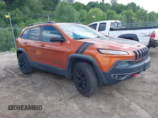 2015 Jeep Cherokee Trailhawk с VIN 1C4PJMBS8FW757154, выставлен на аукционе IAAI как лот 42591946 с пробегом 163 740 миль миль и . История ставок и продаж доступна на DreamBid. Изображение 1.