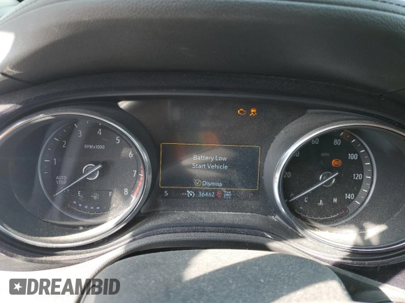 2022 Buick Encore GX Select with VIN KL4MMESL3NB136834, listed as a Copart auction lot 49256825 with 36,462 mi miles and Salvage title. Bid and sale history available at DreamBid. Image 9.