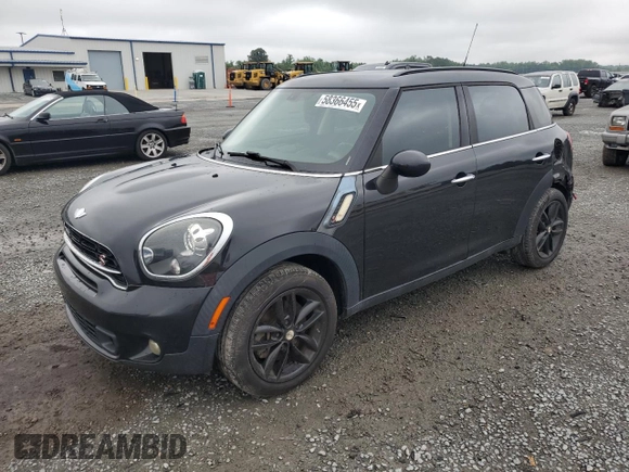 2015 MINI Countryman S with VIN WMWZC3C51FWP52784, listed as a Copart auction lot 58366455 with 78,432 mi miles and Salvage title. Bid and sale history available at DreamBid. Image 1.
