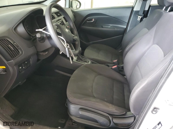 2013 Kia Rio LX with VIN KNADM5A30D6213543, listed as a Copart auction lot 50746755 with 121,205 mi miles and Salvage Title. Bid and sale history available at carsss.com. Image 7.