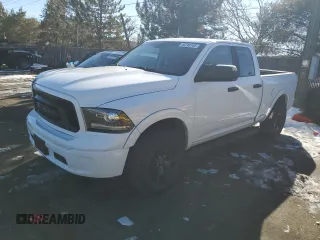 2016 Ram 1500 Express z VIN 1C6RR6FG5GS361525, wystawiony jako Copart lot #43748145 z przebiegiem 85 453 mil mil oraz Szkoda całkowita • Salvage title. Historia ofert i sprzedaży dostępna na DreamBid. Obrazek 1.