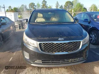 2016 Kia Sedona LX with VIN KNDMB5C15G6090413, listed as a IAAI auction lot 41991231 with 162,326 mi miles. Bid and sale history available at carsss.com. Image 6.