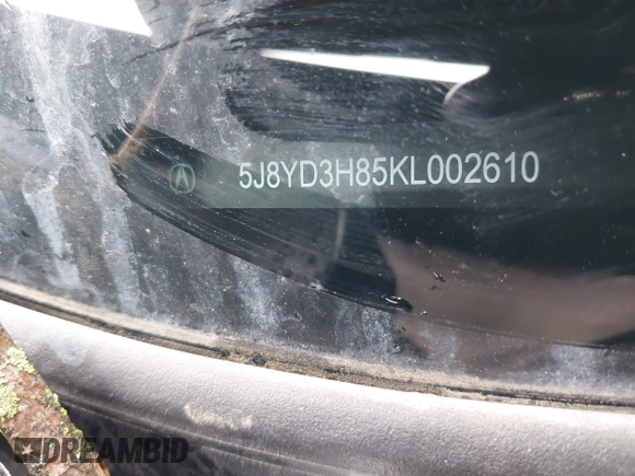 2019 Acura MDX Advance z VIN 5J8YD3H85KL002610, wystawiony jako IAAI lot #41719527 z przebiegiem Nie podano mil oraz . Historia ofert i sprzedaży dostępna na DreamBid. Obrazek 9.
