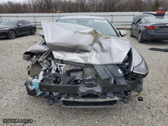2021 Hyundai Sonata Hybrid SEL with VIN KMHL34JJ7MA017747, listed as a Copart auction lot 41463205 with 27,039 mi miles and Salvage Title. Bid and sale history available at carsss.com. Image 5.