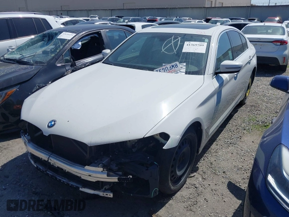 2018 BMW 5 Series 530i with VIN WBAJA5C54JWA39873, listed as a IAAI auction lot 41369709 with 66,353 mi miles and . Bid and sale history available at DreamBid. Image 17.