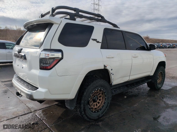 2023 Toyota 4Runner TRD Off Road Premium with VIN JTERU5JR8P6169708, listed as a Copart auction lot 51609465 with 21,794 mi miles and Salvage Title. Bid and sale history available at carsss.com. Image 3.