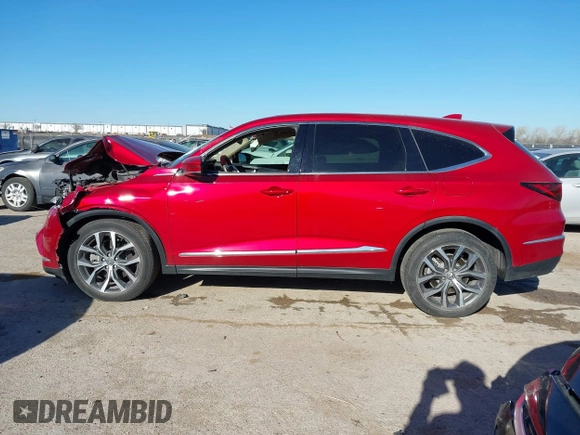 2022 Acura MDX Technology с VIN 5J8YD9H49NL002095, выставлен на аукционе IAAI как лот 41808603 с пробегом Не указан миль и . История ставок и продаж доступна на DreamBid. Изображение 14.