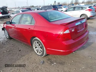 2010 Ford Fusion SEL with VIN 3FAHP0CG3AR301876, listed as a IAAI auction lot 41865090 with 186,465 mi miles. Bid and sale history available at carsss.com. Image 3.