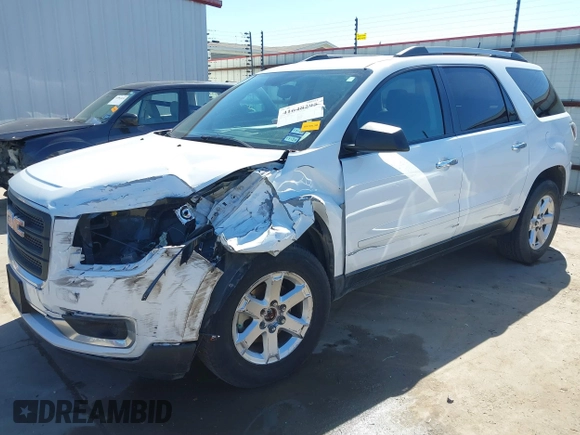 2016 GMC Acadia SLE with VIN 1GKKRNED8GJ205999, listed as a IAAI auction lot 41648295 with 68,906 mi miles and . Bid and sale history available at DreamBid. Image 6.