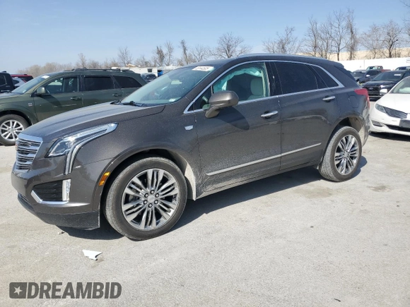 2019 Cadillac XT5 Premium Luxury AWD with VIN 1GYKNFRS6KZ172768, listed as a Copart auction lot 49144505 with 78,152 mi miles and Salvage title. Bid and sale history available at DreamBid. Image 1.