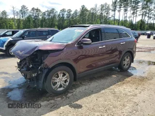 2016 Kia Sorento EX with VIN 5XYPH4A59GG127603, listed as a Copart auction lot 58221065 with Not provided miles and Salvage title. Bid and sale history available at DreamBid. Image 1.